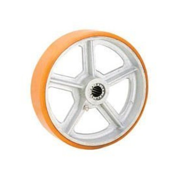 Casters Wheels & Industrial Handling Global Industrial„¢ 4" x 1-1/2" Polyurethane Wheel - Axle Size 3/4" CW-415-PSRB